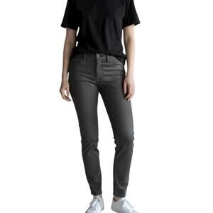 AG The Prima Cotton Cigarette Ankle Jeans Grey 25R